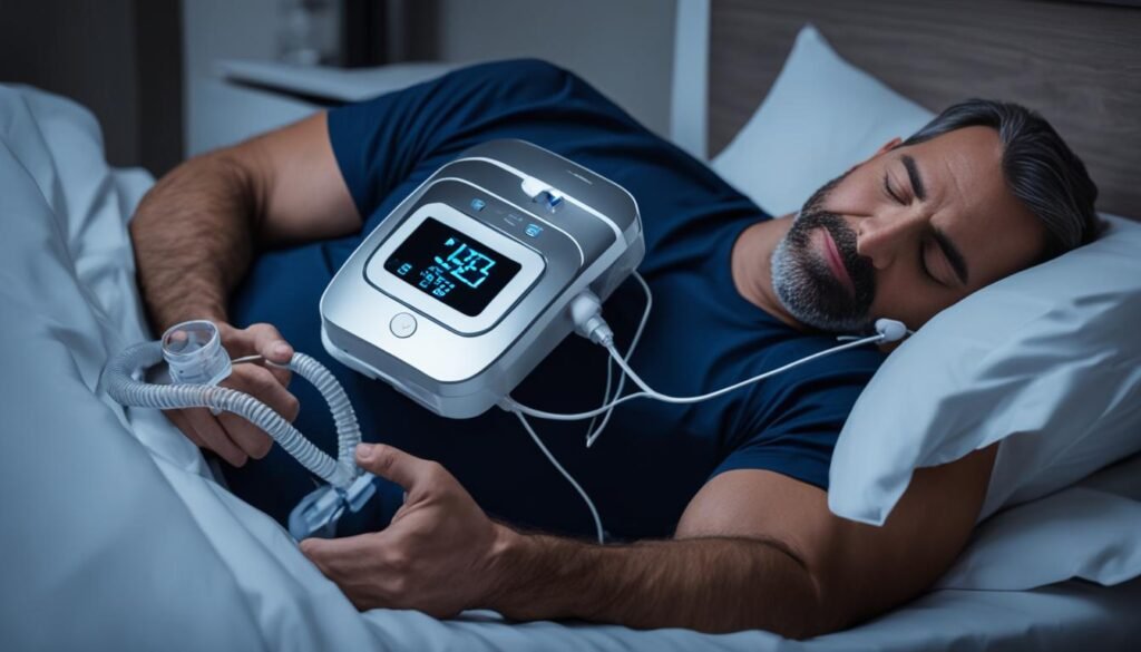 睡眠呼吸機使用者的睡眠資料收集