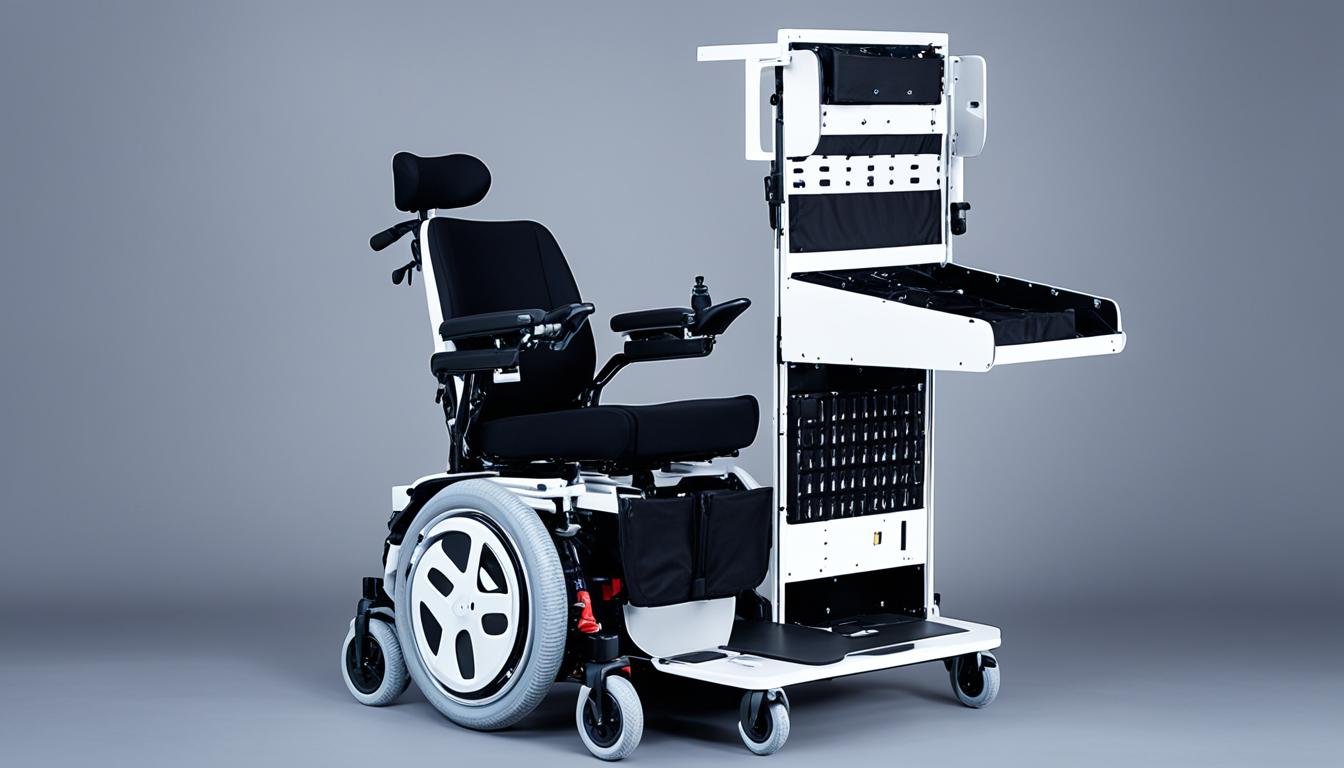 站立電動輪椅的儲存和收納提示