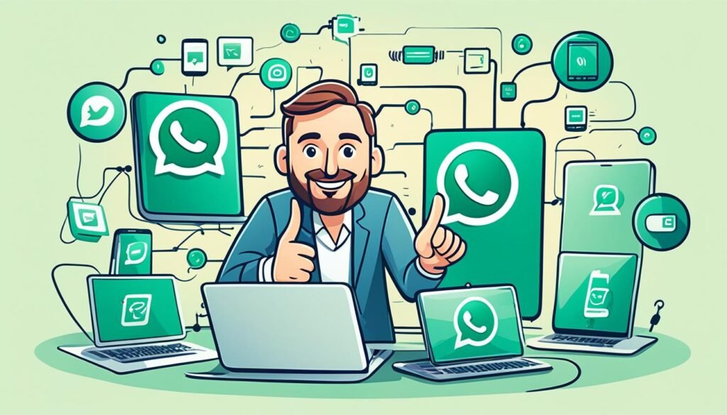 WhatsApp Business多個裝置連接