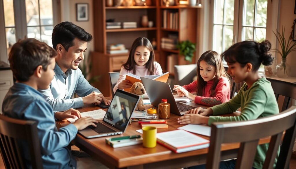 Hybrid Learning Benefits for Families