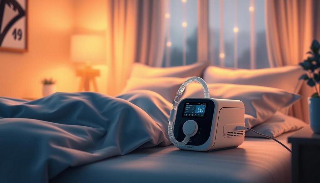 生成一張ResMed AirMini睡眠呼吸機的圖片 生成一張ResMed AirMini睡眠呼吸機的圖片