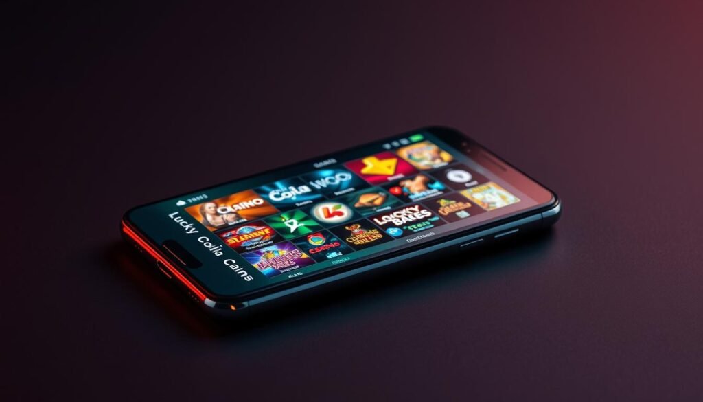 LuckyCola Mobile Gaming Experience
