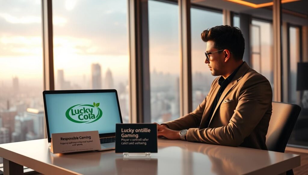 LuckyCola responsible gaming