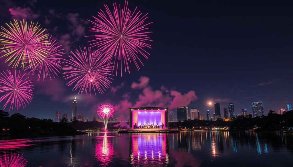 煙火與音樂的融合