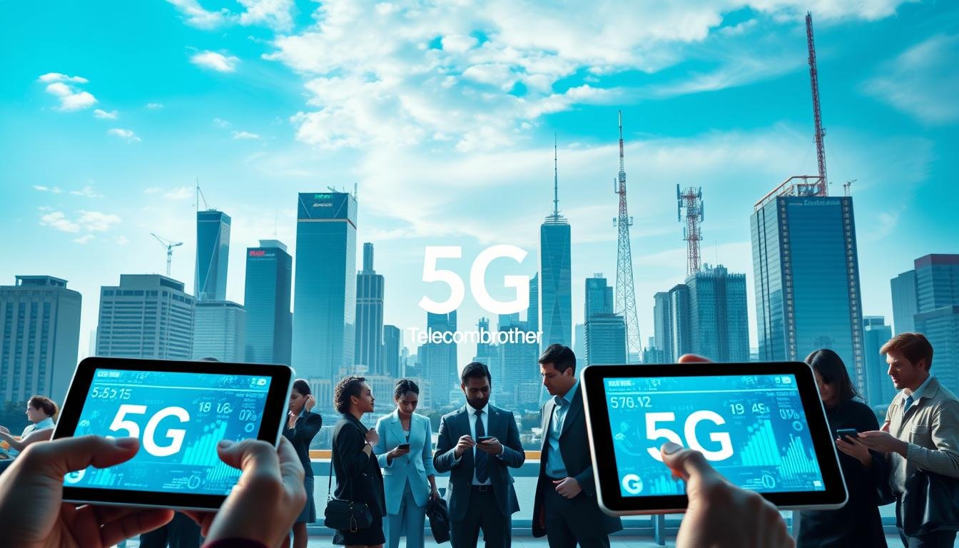 5G寬頻網絡速度