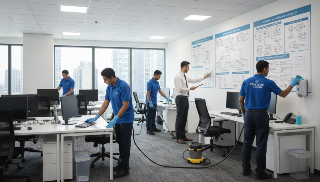辦公室清潔, 寫字樓清潔